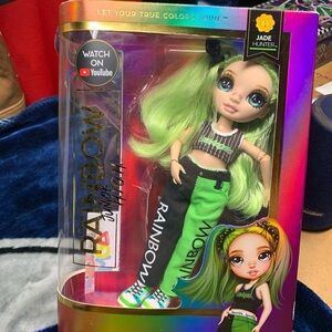 Rainbow high doll jade hunter in box